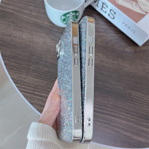 Custodia Fashion Glue Glitter Girls in PC+TPU per <span class=keywords><strong>iPhone</strong></span> 18 <span class=keywords><strong>Pro</strong></span> <span class=keywords><strong>Max</strong></span> <span class=keywords><strong>con</strong></span> <span class=keywords><strong>protezione</strong></span> <span class=keywords><strong>fotocamera</strong></span> antiurto, compatibile anche <span class=keywords><strong>con</strong></span> <span class=keywords><strong>iPhone</strong></span> 17 Air, 16, 15 - Product Image 5