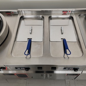 Freidora Eléctrica Industrial de 44L con 2 Cestas y Control por Computadora, con Filtro de Aceite, para <span class=keywords><strong>Pollo</strong></span> <span class=keywords><strong>McDonald</strong></span>'s - Product Image 4