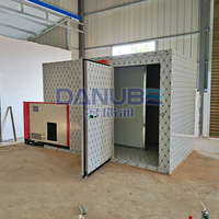 DANUBE Mesh Belt Warmtepompdroger 1000W 380V Elektrische Verwarming Isolatieplaat PLC Besturing Energiebesparende Droogapparatuur
