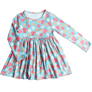 ชุดเดรสเด็กผู้หญิงลายดอกไม้ ชุดเจ้าหญิงสำหรับเด็ก ชุดกระโปรงพิมพ์ลายดอกทานตะวัน เสื้อผ้าเด็กผู้หญิงสำหรับฤดูใบไม้ผลิ - Product Image 4