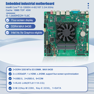 Processore i5-12600H Intel Core all'ingrosso incorporato DDR4 3200 MT/s SO-DIMM MAX 64GB server mini itx schede madri industriali - Product Image 2
