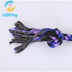 Toptan Özel Büyük pet köpek düğüm halat topu çiğnemek pamuk halat oyuncak - Product Image 4