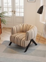 Nouveau fauteuil individuel en tissu de luxe style Wabi-Sabi, mobilier de maison moderne et confortable pour salon et balcon