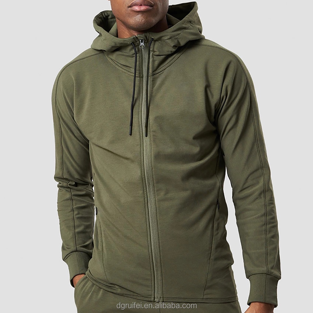 Printed Zip-up Gym Custom Zip-up Hoodie