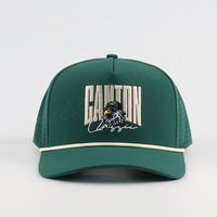 Gorra de Béisbol Deportiva Personalizada de 5 Paneles, Oxford Dobby Terry, Impermeable, Transpirable, 100% Poliéster, con Diseño de Leopardo