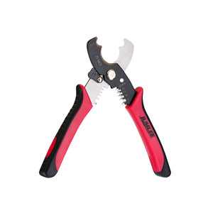 <b>Wire</b> Cutters Cable <b>Strippers</b> Carbon Steel Red Handle Industrial Grade 1664 Manual Tool For Electrician Use - Product Image 2