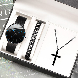 Nouvelle Collection 2025 : Montre à Quartz en Alliage avec Cadran à Aiguilles et Bracelet Maille Milanaise, Style Simple et Professionnel, Inspirée de Genève, pour l'Asie du Sud-Est - Product Image 1