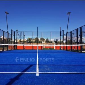 Enlio Super Panoramic <span class=keywords><strong>Padel</strong></span> Court con techo Venta mundial Equipo <span class=keywords><strong>de</strong></span> cancha <span class=keywords><strong>de</strong></span> Pádel Compre su propio techo <span class=keywords><strong>de</strong></span> cancha <span class=keywords><strong>de</strong></span> pádel - Product Image 3