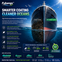 Reduced Marine Organism Attachment Fubangs Anti-Fouling Coating for Propeller & Hull Surface Protection