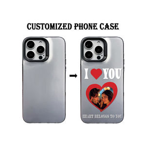 Coque de téléphone personnalisée avec <span class=keywords><strong>photo</strong></span> et texte pour iPhone 11-17 - Matériau TPU mat avec peinture UV, design DIY - Product Image 5