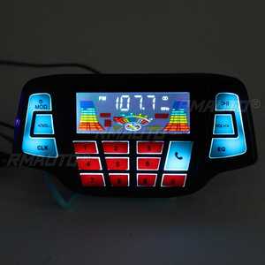Système audio pour moto, haut-parleurs stéréo, radio FM, lecteur MP3, alarme avec télécommande pour scooter, ATV - Product Image 5