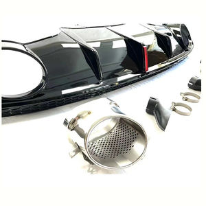 Diffuseur de haute qualité pour <span class=keywords><strong>Audi</strong></span> Q5 ordinaire changement en diffuseur de becquet arrière de voiture étoile brillante de Style RSQ5 2008-2017 - Product Image 3