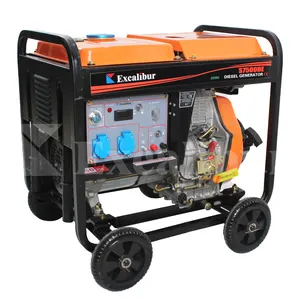 Good quality mini flywheel electric start open type generator price