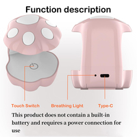 Secador de Uñas Profesional H2 Ligero, Eficiente en Espacio, con USB Tipo-C, Lámpara LED UV Mini para Curado Rápido