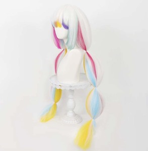 Parrucca Sintetica Lunga Colorata Resistente al Calore GAHC-068 per <span class=keywords><strong>Cosplay</strong></span> da Donna, Stile Magical Girl Witch Trials, Modello Jogasaki Noah - Product Image 3
