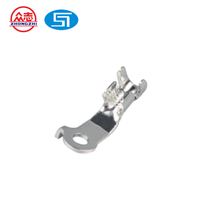Borne de câble annulaire en laiton/cuivre Zhongzhi Automotive ST01026A-8-35, étamée brillante, 12V