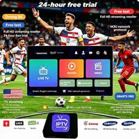 Caja Inteligente MAX IPTV Más Vendida, Sistema Android 14, Almacenamiento de 16 GB, Compatible con Europa y Otras Regiones, Prueba Gratuita de 24 Horas Disponible