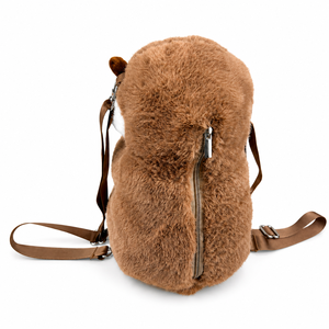 Sac à dos en peluche Otter, sac animalier avec fermeture éclair, rangement réglable, tête chantante qui sort la langue, cadeaux pour enfants, filles, anniversaire, nouveaux jouets - Product Image 4