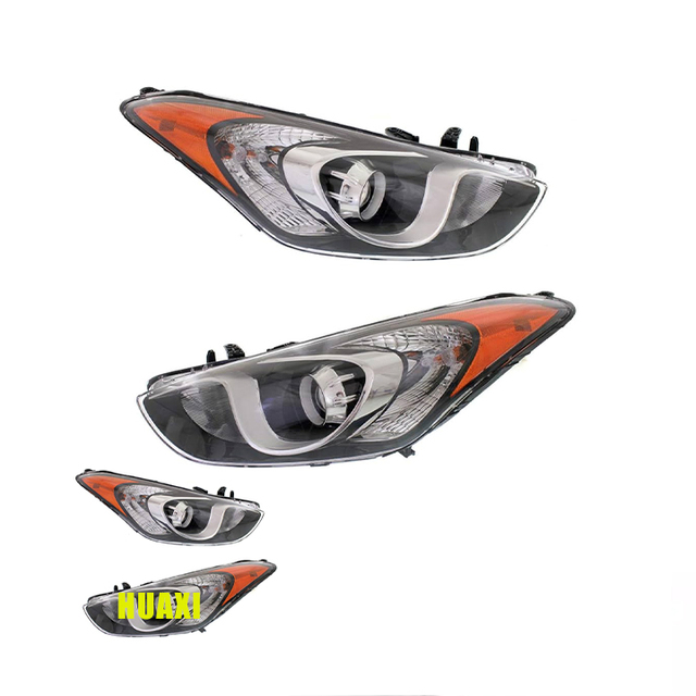 High Quality HuaXi OEM Standard Head Lamp Headlight Car Accessories 92101-A5050 92102-A5050 for Elantra GT 2013 2014 2015
