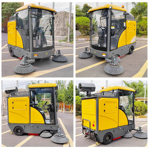 Balayeuse de voirie urbaine mécanique GPS pour ateliers, zones de stationnement et voirie, avec fonctions de balayage et d'aspiration - Product Image 3