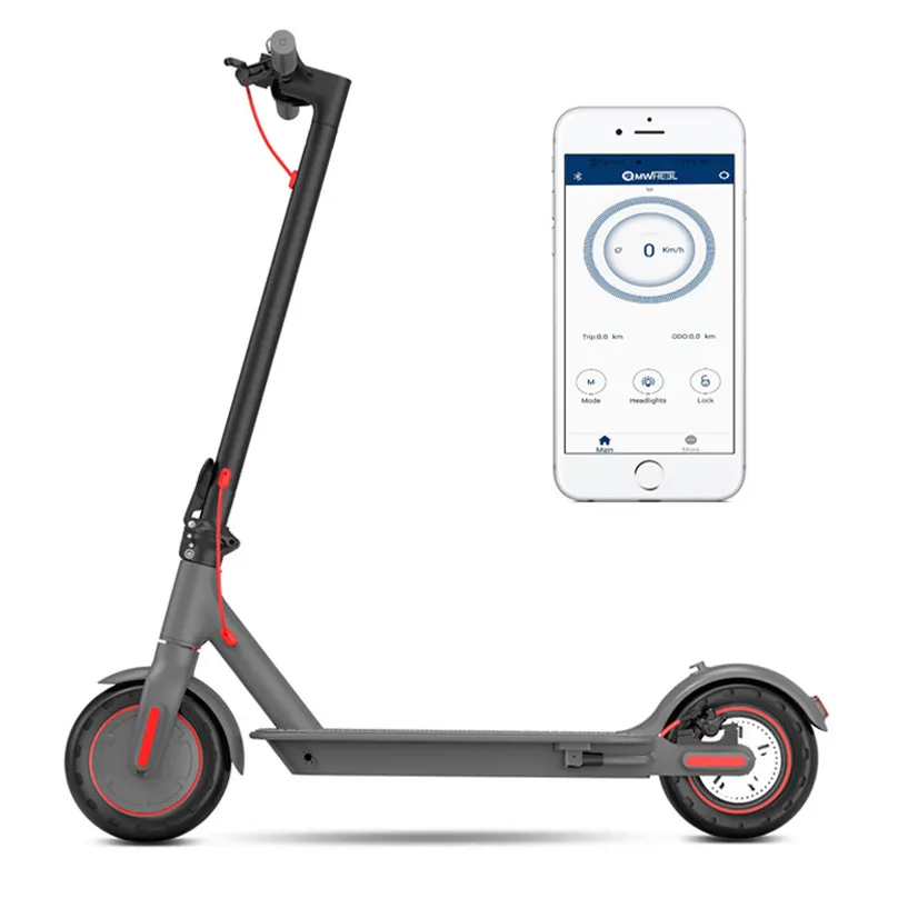 Scooter Monopatin Electrico Adulto Scooter Electrico Ce Unisex Dropship Eu Ons Voorraad 8.5Inch 2 Wiel 350W H 7 36V < 10ah Cn; Gua
