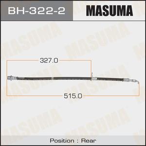 Tuyau de frein hydraulique BH-322-2 MASUMA, ensemble de tuyau de frein, composants du système de freinage automobile pour LEXUS - Product Image 3