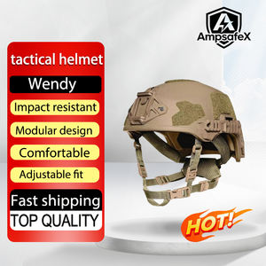 Casco de Seguridad Caiman con Protección de Cabeza Alta, Ranurado, 6 Puntos de Suspensión, Modelo FAST, Tipo Circular, Personalizable, Directo de Fábrica ABS - Product Image 1
