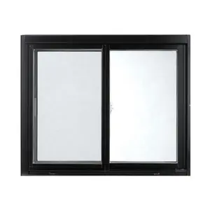 En aluminium Petite Fenêtre Coulissante pour Sous-Sol de la Maison