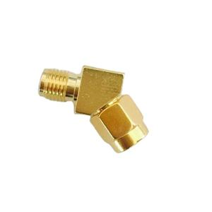 Sma Jack a <span class=keywords><strong>plut</strong></span> 45 grados SMA adaptadores macho a hembra - Product Image 1