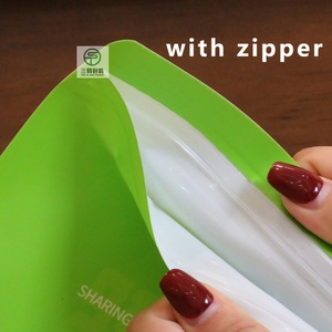 Sachets personnalisés imprimés en héliogravure, recyclables, en Mylar, pour emballage de thé/café/moka/barres énergétiques, aliments en conserve, poudre, scellés sur 3 côtés - Product Image 4