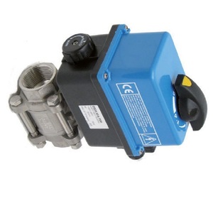 Válvula de Bola con Actuador Neumático Roscado para Aplicaciones Generales a Temperatura Normal, Otros Fluidos - Product Image 4
