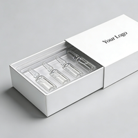 Boîtes d'emballage personnalisées pour suppléments de peptides, 2 ml, 3 ml, emballage en carton pour peptides, boîte cadeau avec insert en mousse EVA pour peptides