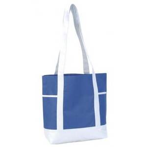 Bolsa de Compras Azul Rimini de Gran Capacidad para Uso Diario - Product Image 1