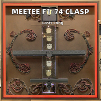 Cadre de sac à main en alliage de fer Xinyuan modèle K Fashion 11,5/19 cm, accessoires de quincaillerie, fermoir à pression pour portefeuille, clip latéral droit