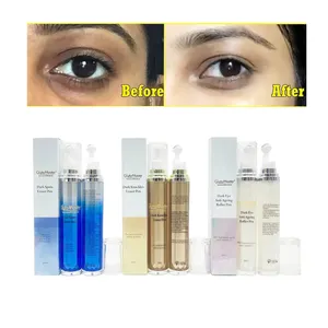 Sérum rouleau pour les yeux biologique naturel de marque privée personnalisé sérum anti-rides lifting anti-âge pour les yeux supprimer les cernes