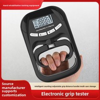 Dinamometer Tangan Digital Layar LCD USB Portabel untuk Penggunaan di Rumah dan Sekolah, Alat Latihan & Pengukur Kekuatan Genggaman, Elektronik Konsumen