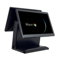 Sistema POS RUINAI de 15.6 Pulgadas con Pantalla Táctil Dual WINS/Android y 3 Años de Garantía para Hostelería y Pequeñas Empresas