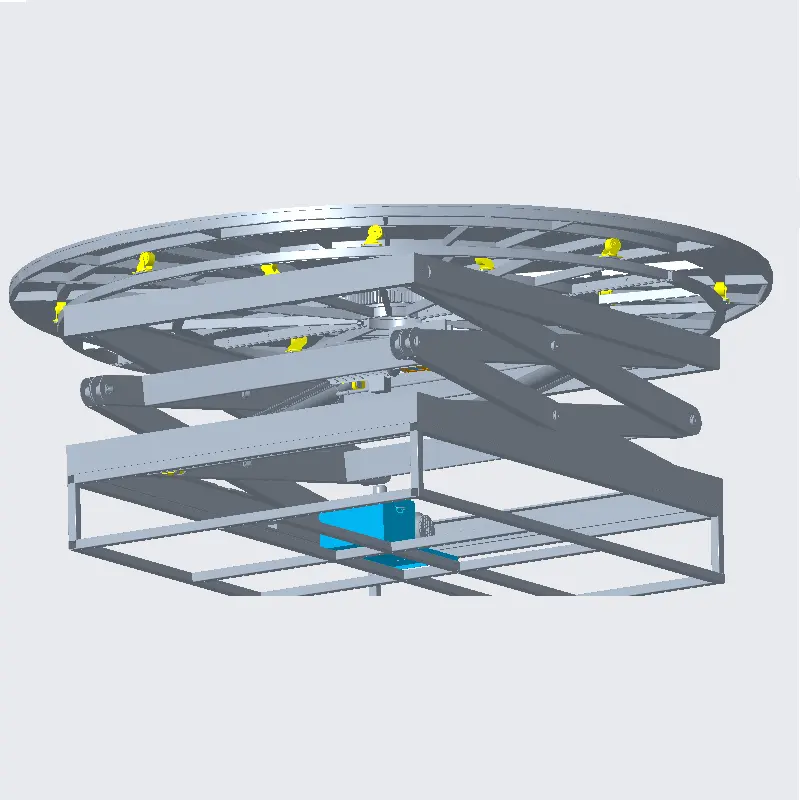 Armazón de aluminio portátil para eventos, equipo de elevación de escenario de baile giratorio