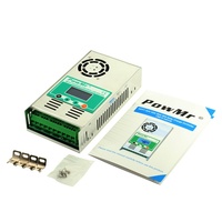 Controlador de Carga Solar PowMr MPPT 60A HHJ-60A con Pantalla LCD 12V/24V/36V/48V Auto 150 Voltios PV para Baterías LiFePO4, 2 Años de Garantía