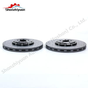 Discos de Freno de Cerámica de Carbono Originales Reemplazados, Delanteros 3w05301R 405*36mm, Traseros 3W0615601G 335*22mm, para Bentley <span class=keywords><strong>Continental</strong></span> <span class=keywords><strong>GT</strong></span> 2012 - Product Image 5