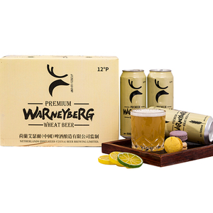 Boissons alcoolisées de haute qualité pour la vente en gros de bières légères Canettes de bière blanche de blé Option 330ml & 500ml Meilleures offres Bières chinoises - Product Image 4