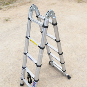 <span class=keywords><strong>Escalera</strong></span> Telescópica <span class=keywords><strong>de</strong></span> Doble Cara <span class=keywords><strong>de</strong></span> Aleación <span class=keywords><strong>de</strong></span> Aluminio Portátil <span class=keywords><strong>de</strong></span> Buena Calidad - Product Image 3