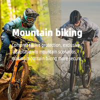 Casque de VTT intégral pour adulte certifié CE EN1078, casque de descente pour VTT, équipement de sécurité durable anti-collision pour le cyclisme