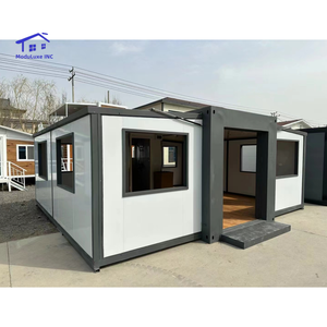 Casa Contenedor Expandible Personalizada, Casa Prefabricada de Acero Duradero, Vivienda de 2, 3 y 4 Dormitorios, Villa Cápsula Plegable, Casa Portátil - Product Image 1