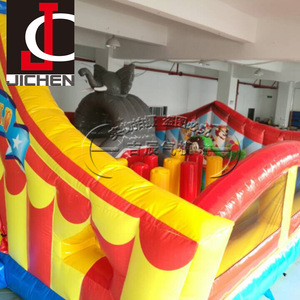 Château gonflable JICHEN en PVC, parc d'attractions intérieur commercial, équipement de jeu pour enfants - Product Image 3