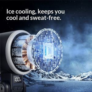 <b>USB</b> Rechargeable <b>Mini</b> Turbo <b>Fan</b> High-Speed Foldable Handheld <b>Fan</b> Portable Turbo Handheld <b>Fan</b> for Outdoor & Household Use - Product Image 4
