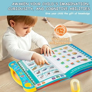 Libro Sonoro Educativo Elettronico per Bambini per l'Apprendimento di Lettere, <span class=keywords><strong>Parole</strong></span> e Forme in Inglese - Product Image 4