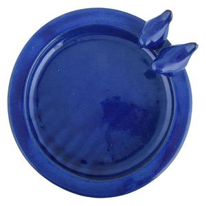 <span class=keywords><strong>Ceramica</strong></span> esterna Look uccello bagno sul piedistallo decorazione giardino con Non scivolo vasca per uccelli per giardino giardino - Product Image 2