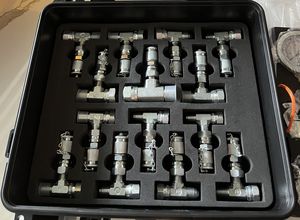 デジタル油圧ゲージセット油圧テストキット掘削機建設工事用圧力計 - Product Image 4