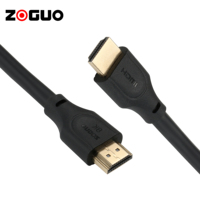 Câble HDMI 2.1V haute vitesse 48Gbps direct d'usine 4K 120HZ pour lecteur DVD de moniteur vidéo domestique avec gaine en PVC et capot en métal
